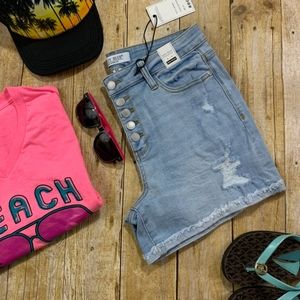 Judy Blue Jean button fly shorts